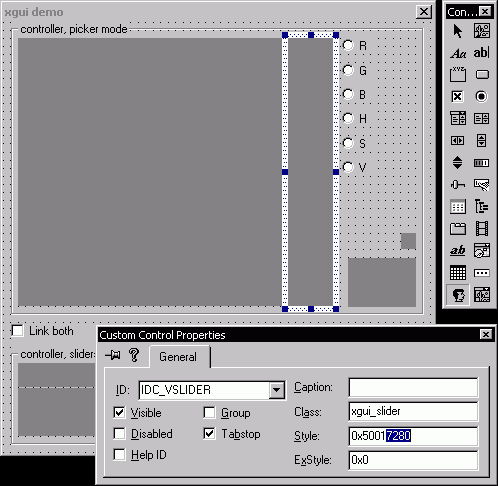 Resource editor screenshot